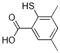 Molecular Structure of 501378-36-5 (Benzoic acid, 2-Mercapto-3,5-diMethyl-)